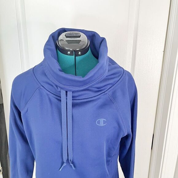 Champion Powertrain Duofold Cowlneck Pocket Long Sleeve Warm Pullover Sweatshirt - Picture 4 of 14